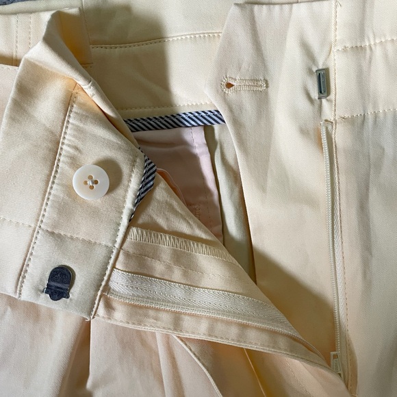J. Crew Cream Tie-Waist Trousers - Picture 3 of 6